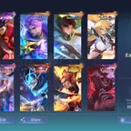 US NOT ALLOW | RAREST HIGH STAR ACC || EX 525 STAR || EXALTED COLLECTOR || ASSASSIN BASED || BEST SKINS FOR ASSASSINS 