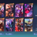 M391|LVL119|133HEROES|394SKIN|EXALTEDCOLLECTORIII|FRANCOLEGEND|HAYABUSA11.11|YUZHONGEXORCISTS|IRITHELDUCATI|4KOF|2SANRIO
