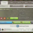 Boys The super || clan level 16 ||  cwl rank gold 3 || clan capital  8 || capital upgrade 1223 || Good English name clan