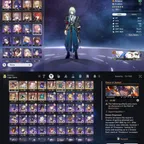 All Platform - EU - Level70 - 42 Character 20 5'Star - 13 Weapon 5'Star - Cipher - The Herta - Anaxa - Acheron - Tribbie