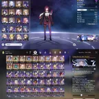 2302 - All Platform - EU - Level70 - 52 Character 29 5'star - 13 Light Cone 5'star - Sparkle - Castorice - Hysilens - Cy
