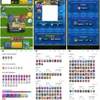 ROYAL GIANT CONFETTI RAINBOW PRINCE STACKED KT LEVEL 15 (72) | 20 EVO | 121 CARDS | 13x LVL 16 MAX | 16x LVL 15