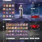 2312 - All Platform - EU - Level70 - 43 Character 22 5'star - 18 Light Cone 5'star - Hyacine - Evernight - Cyrene - Cery