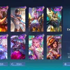 ML 940 LUCKYBOX Chou 16 deluxe Epic Bane Epic GUSION Epic kagura Epic khuafra pegasus Badang 3 emblem max