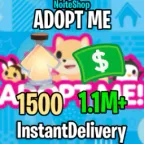 Adopt Me Account 1.1M+ Bucks 1500 Age| up Potions Global