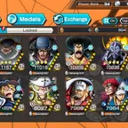 [4609][IOS+ANDROID] 8 EX - Light Luffy B52.52 + Kuzan + Saturn + Sabo + Whitebeard + Akainu + Kid Law + Roger 