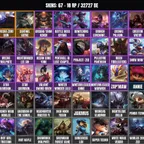 [TR] BRONZE I | 67 skins | 134 champions | 32727 BE | Level 144 | Prestige True Damage Qiyana | God Fist Lee Sin