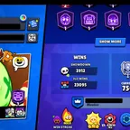 3x Masters || 80k Trophies || 70 Maxed || 67 Hypercharged || 333 Skins || Supercell ID Changeable || 50 Buffies 