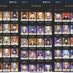 2252 - All Platform - EU - AR60 - 77 Character 30 5'star - 17 Weapon 5'star - Mavuika - Furina - Neuvillette - Yelan - A