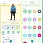 [A1050] LVL 55 | 20 Shiny | 3 Legendary | 28 can evolve | 6 Hundo | 1 shiny Legendary | 1.4million Stardust | 3 shadow| 