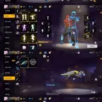  2082 - iOS Android - MENA - Level 57 - 82 Set - 3 Upgrade Gun 2 Lvl 6 - Car Skin - Old set - Booyah Pass