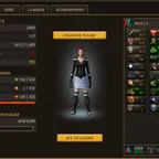 RuneScape 3 Main Total:2070 XP:169M Quest Points:278 20 Year Veteran Email Access, linked