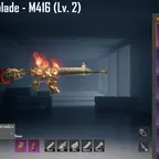 Combo M416's | Glacier - M416 - Maxed | Crimson Skyblade - M416 - Lvl.2 | Wavesong Sprite Set | 27x Mythic Fashions | 18