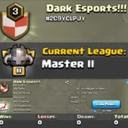 Level 3 clan || master 2 || name - Dark Esports!!!