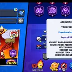 2X R35 PIN | 86K TROPHY  | 390 SKINS | 62 HYPERCHARGE | 63 MAX POWER LEVEL 11 | INSTAN DELIVERY | SAFE ACCOUNT