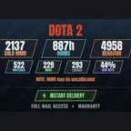 [8 Games][DOTA 2 | 887h | 2137 SOLO MMR | 4958 BEHAVIOR | 522 GAMES] FREE PUBG: BATTLEGROUNDS, Barro 2021