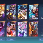 GOOD HYPER EXP MAGE ACC || JHON LEG YSS COLL XBORG METRO ZERO || RARE SKINS || 333 SKINS || EX IMMORTAL