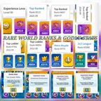 [YOUTUBE FIRST XP90] 121/121 LVL 16 CARDS | ALL EVO 39/30 HERO 10/10 | GLOBAL RANK- 7 Times | FULL MAX ACC | RARE EMOTES