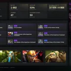DO1095 // Titan 5774 MMR/ 10609 Behavior Score/ / Skins/ / 47 Trophies/ / 53 Tokens