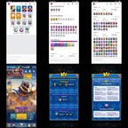 LVL-70!🔱KT-15!!🔥21x EVOS[ 3x HEROES]! 7x RARE EMOTES[ GOBLIN KISSING TROPHY]! 141x EMOTES! 108x CARDS LVL14!! NC FREE!