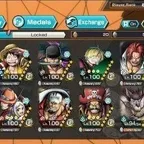 IOS Android - Level 85 - EX 12 - Luffy - Luffy King - Zoro - Sanji - Yamato - Rager - Akayno - Shenks - Code1591