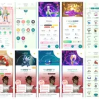 l03  LEVEL 72 OG ACCOUNT!   LEVEL 50 MEWTWO  KYOGRA  I 27 SHINY LEGENDARY I 2392 COIN I 425 LEGENDARY