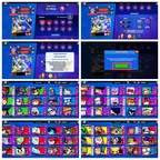 STAR SHELLY | GUNSLINGER CLOT | RED DRAGON JESSIE | 75.5k+ TROPHY | 81 HYPER(58 MAX)| 52 BUFFIES-105 BRAWLERS-FREE RENAM