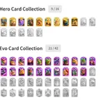 ✅50 MAX & 55 LEVEL 15 CARDS✅21 EVO | 9 HEROES UNLOCKED | 45 TOWER SKINS & 212 EMOTES | 10 YEARS BADGE | INSTANT DELIVERY