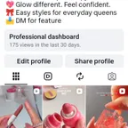HAIR AND MAKE-UP Instagram Page -4K Followers | Secure Transfer | OG Email |0rganic Followers |
