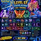  🎯HIGH VALUE 53 HUNDO IV) 4- RARE HUNDO HO-OH IV MEWTWO 💯 2023 ACCT- LVL 57 ) 2 ARMORED MEWTWO ) 21-SL TRADED ) 161 LE