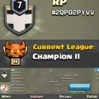 Level 7 clan || CHAMLION 2 || warlog 17-2 || short name - RP
