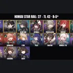 [ALL DEVICES] [America] TL 42 | 27 Characters | 8 5-Star | Yao Guang | Sparkle | Ruan Mei | Archer | Dan Heng