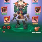4 - FC 8 | Power 436M  | 38 Hero | VIP 11 | 26 Skin | 2 Helios | 977 Mythic Shard | 768k Gems | INSTANT DELIVERY! 
