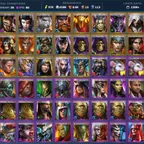 1300+ Days | Acrizia | Hurndig | Lady Kimi | Ninja | 27Legend | 82Epic | 8.8k Gems | 98k EN | Ruel | Razelvarg