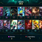 [LOL] 173 CHAMPIONS | 110 SKINS | LEVEL 1312 | SILVER III | 497K BLUE ESSENCE | FULL ACCESS | WARRANTY | 2 FREE GIFTS