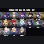 [ALL DEVICES] [Asia] TL 50 | 28 Characters | 9 5-Star | Ruan Mei | Seele | Bronya | Cyrene | Dan Heng | Permansor