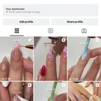 1k Nail Instagram Account | Secure Transfer | OG Email |0rganic Followers |