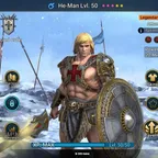 RSL788 // 29 Legendary He-Man legate teox Loki Wukong 2710 shards 1.21M power lvl 55