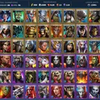 1300+ Days | Wythir | Nethril | Queen Eva | Ninja | 30Legend | 78Epic | 8.4k Gems | 96k EN | Bivald | Shirimani