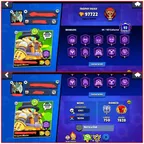 ALIEN FAME | 1 LAC TROPHIES | 540 TOTAL SKINS | ALL MAXED BRAWLERS [99 HYPERCHARGED] | ONI KENJI,TRUE GOLD DRACO