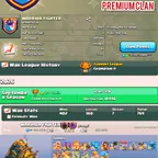 Cwl League [Champion-2] [] Level 27 [] Warrior Fighter [] Capital Hall Full Max [] War Win 402 [] Lost 360 [] BEST-DEAL