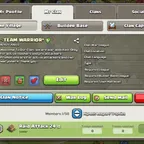  NAME : TEAM WARRIOR || clan level 9 || cwl rank gold 2 || clan capital 6 ||  Good English name clan || instant delivery