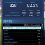 RL1033 // ACCOUNT WITH (EPIC) 238 LvL | Email Changeable | 29-Cars | 73-Wheels | Dieci TW | Octane TW | Zomba TW