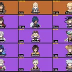 GI1848 // / 2 LEGENDARY 5 / / / / / / DEHYA + JEAN / / / / AR 25 / / / / FULL ACCESS / / / / 15 CHARACTERS