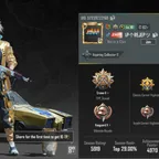 DC377|LV 61|11 TITLE|64 SET(11 MYTHIC)|42 WEAPON(6 LAB)|CHOW BLASTER-SCAR-L LV3|KITTY KADENCE-KAR98K LV3|RAINBOW STINGER