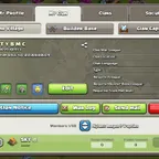 CLAN LV 5 | NICK NAME (T Y B M C) | WAR WIN 40 - WAR LOSE 33 | CAPITAL LV 1 | WAR LEAGUE SILVER II