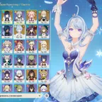 GI1917 // / / / C6 Yelan C6 + Signature / / Odette + Absolution / / Linnea + Skyward Harp / / Noelle C6 + Redhorn