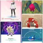 Lvl 50 [Solgaleo/Lunala] | 47 Legendary | Kyogre | Groudon | Lugia | Ho-Oh | Regidrago | Regieleki | Valor | 859