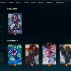 SEVER [ EUW ] - 914 LVL  - BRONZE IV  - 323  SKINS - FULL CHAMP [ 275321 BE - 1086 RP ] - FULL ACCESS ARCANE FRACTURED J