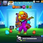 28k cups, jock stu, 87 brawlers, Sirius, 9 legendary brawlers, 22 11 strength, 13 hypers, 160 skins